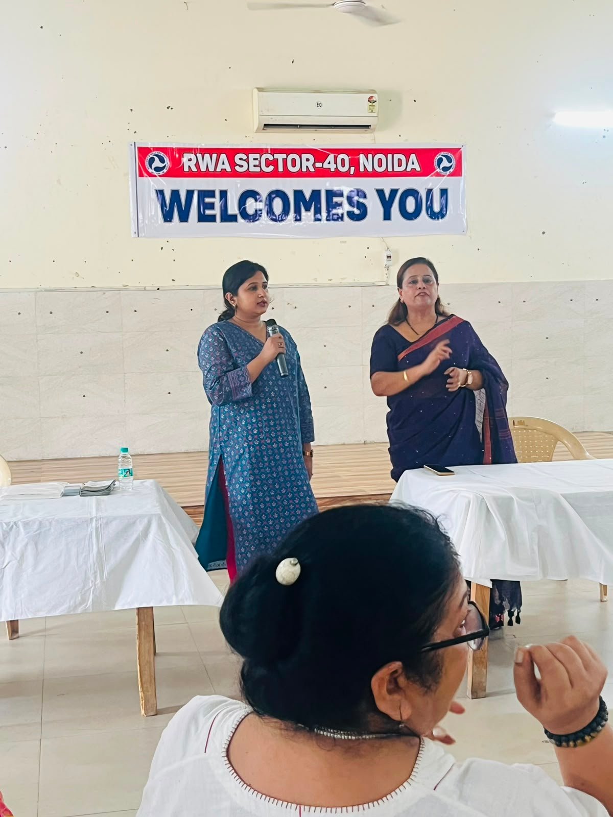Health Camp for Senior Citizen Women — RWA Sector 40, Noida